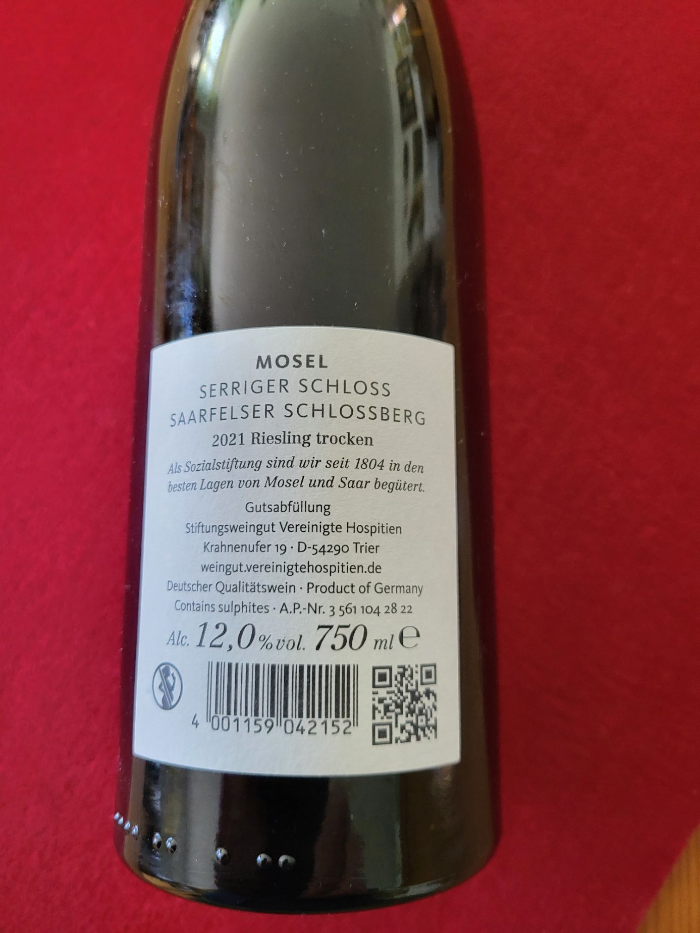 Kestrenne Pinot Noir Rosé Estate